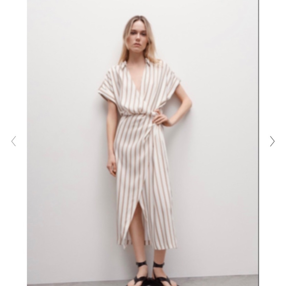 Zara wrap dress